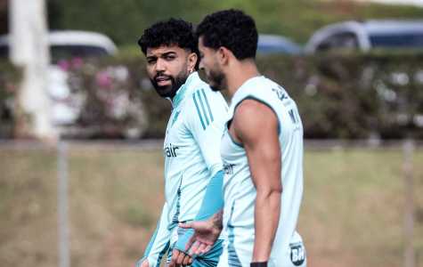 Gabigol e William são opções de Leonardo Jardim para jogo contra o Vila Nova-GO, pela Copa do Brasil