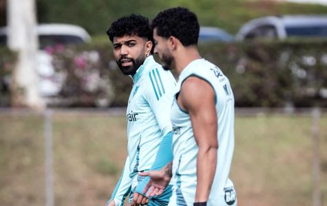 Gabigol e William são opções de Leonardo Jardim para jogo contra o Vila Nova-GO, pela Copa do Brasil