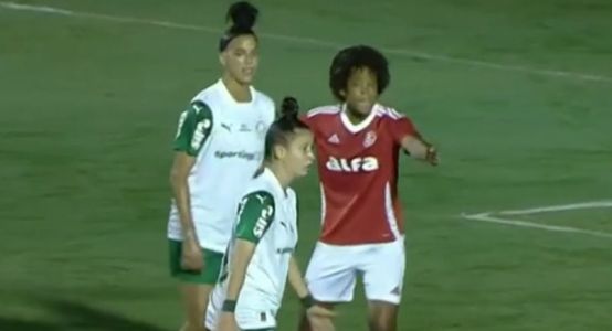 Internacional e Palmeiras emptaram em 2 a 2 em jogo pela Série A1 do Campeonato Brasileiro Feminino