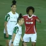 Internacional e Palmeiras empatam em jogo eletrizante do Brasileirão Feminino