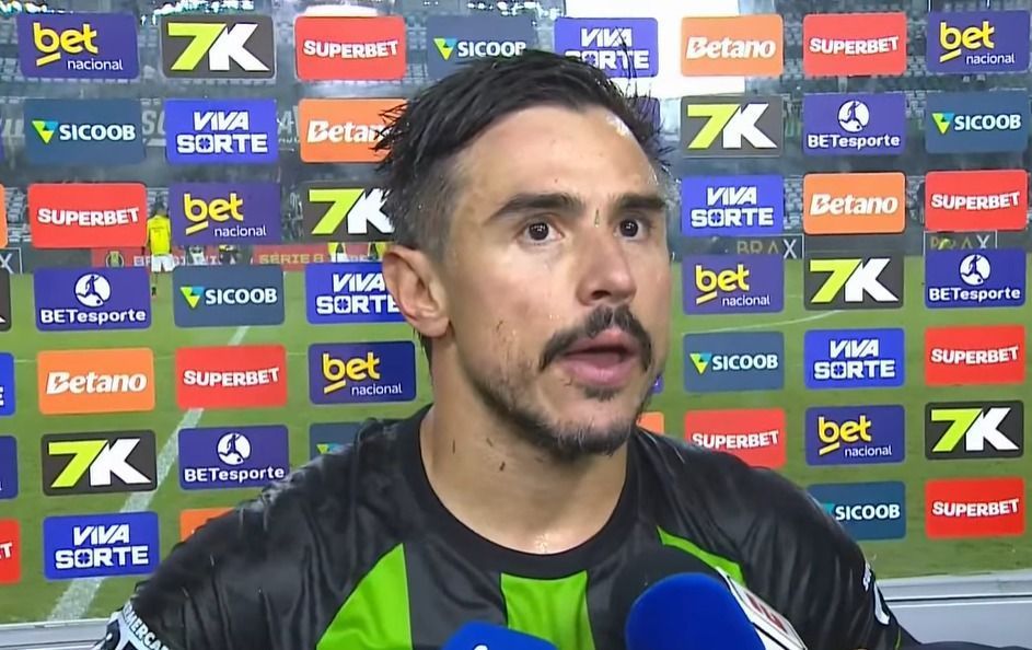 Willian Bigode vê América dominante em derrota para Coritiba e aponta falha no ataque