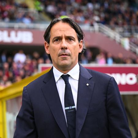 Simone Inzaghi, técnico da Inter de Milão, da Itália