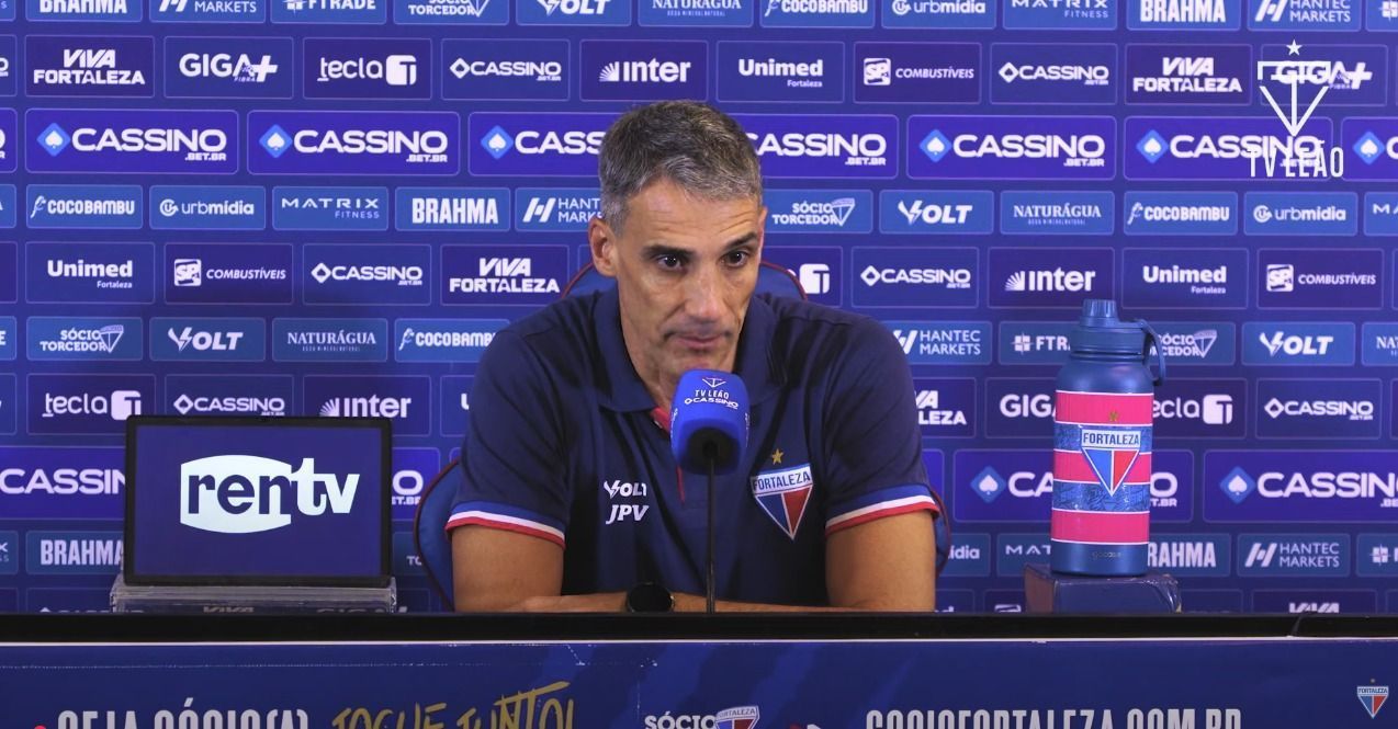 Vojvoda é direto e faz desabafo sobre temporada ruim do Fortaleza