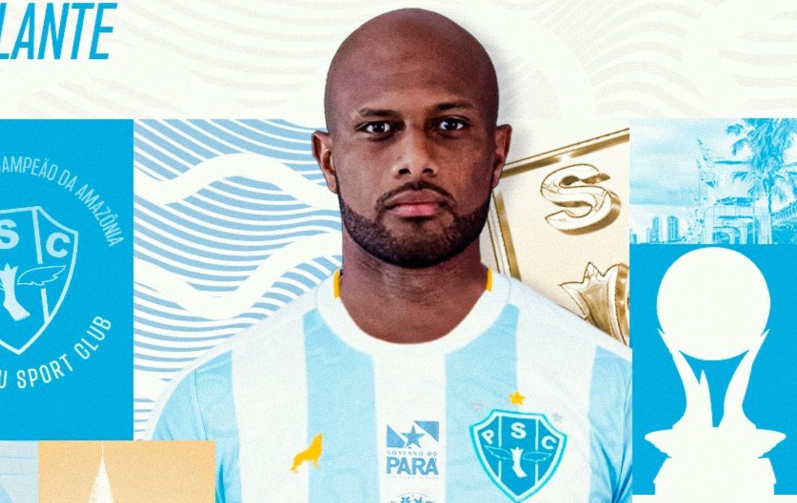Em crise na Série B, Paysandu anuncia contratação de volante e saída de meia
