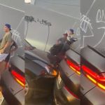 David Luiz e Deyverson se envolvem em leve acidente de carro; veja vídeo