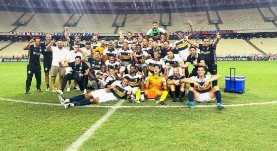 Retrô-PE eliminou o Fortaleza na terceira fase da Copa do Brasil