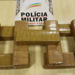 Quase 10 quilos de maconha apreendidos após abordagem a veículo em Ipatinga