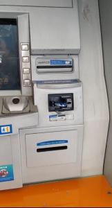 Caixa eletrônico da Caixa Adulterado