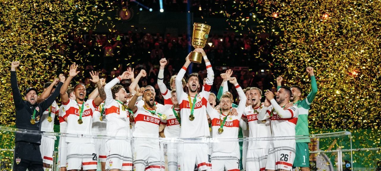 Stuttgart vence o Arminia Bielefeld e volta a conquistar Copa da Alemanha após 28 anos