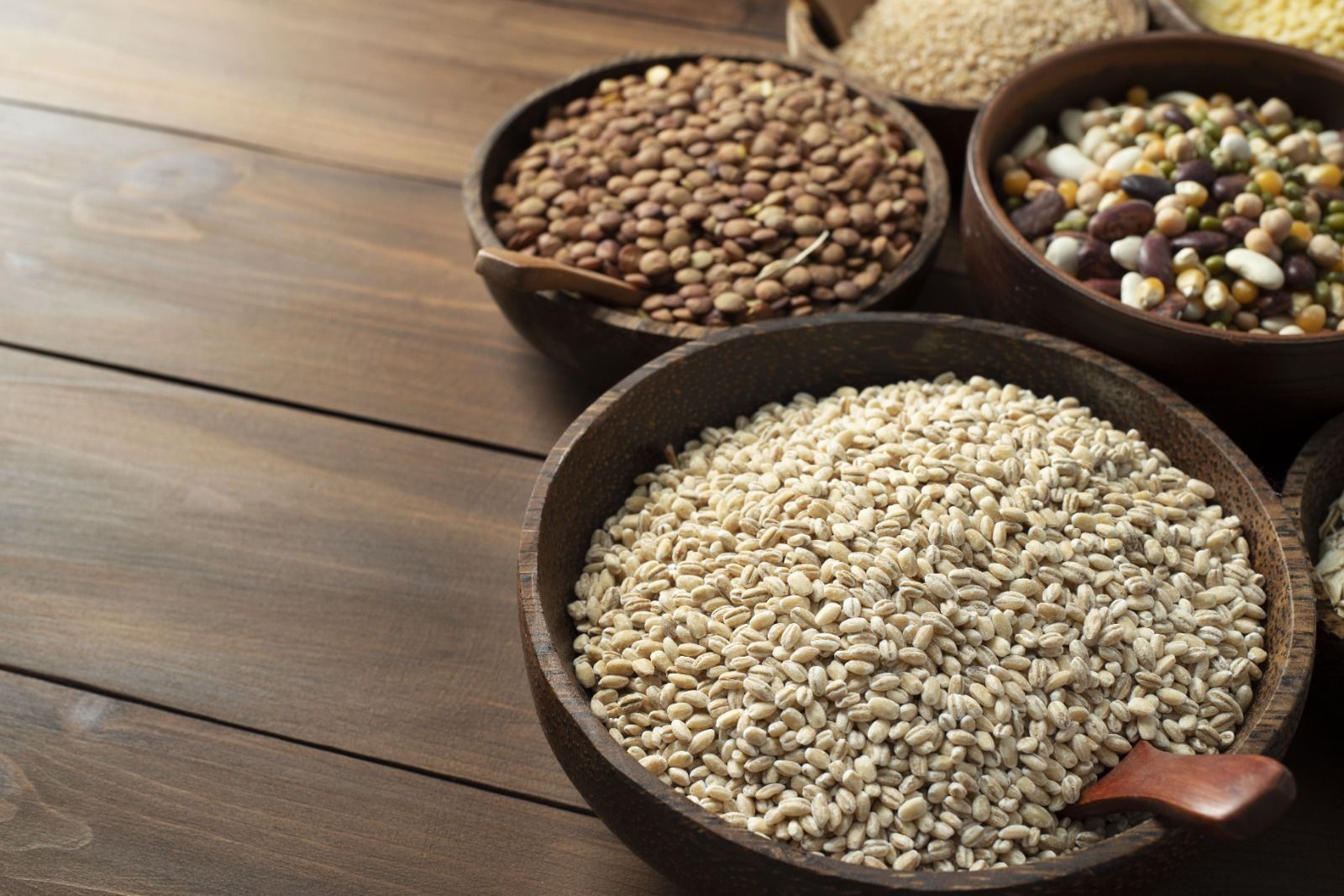 Seis grãos integrais com mais proteína que um ovo