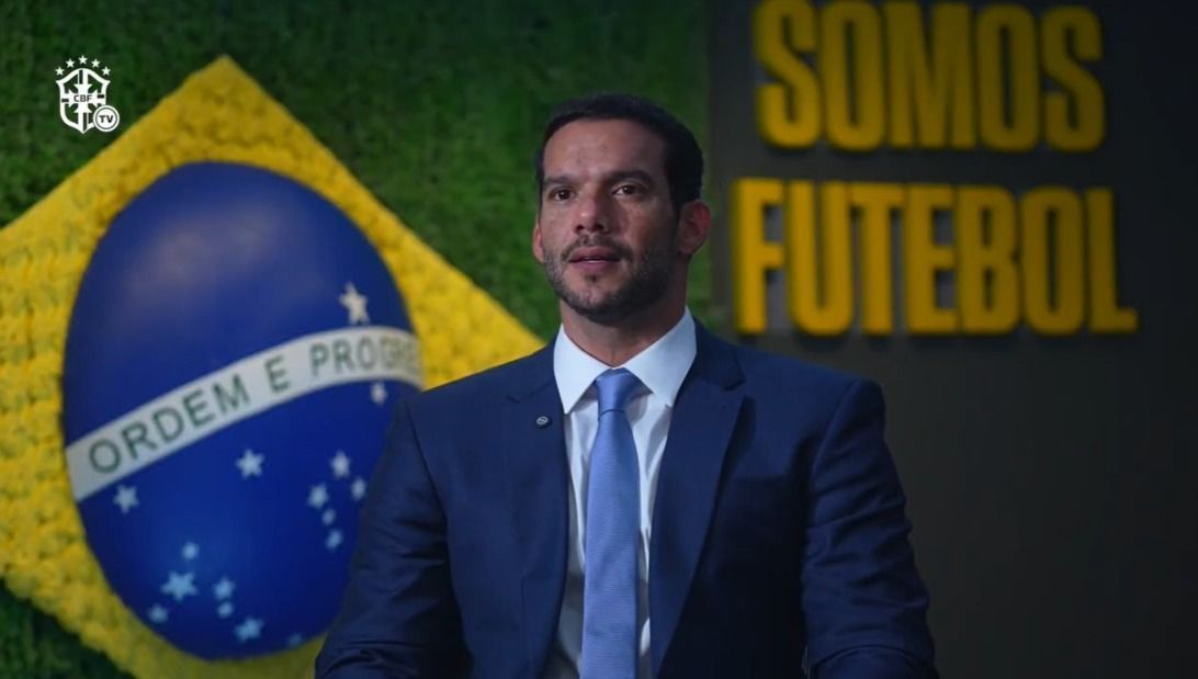 Samir Xaud, presidente da CBF, faz promessa sobre datas de estaduais