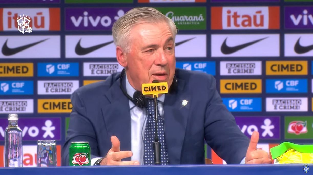 Reativo ou propositivo? Ancelotti projeta estilo de jogo da Seleção Brasileira