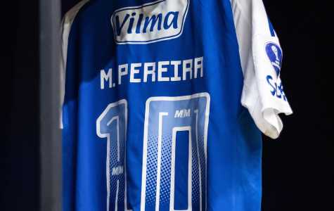 Matheus Pereira foi escalado como titular do Cruzeiro diante do Unión de Santa Fe-ARG