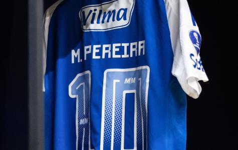 Matheus Pereira foi escalado como titular do Cruzeiro diante do Unión de Santa Fe-ARG