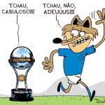 Charge do Duke | A despedida do Cruzeiro da Copa Sul-Americana
