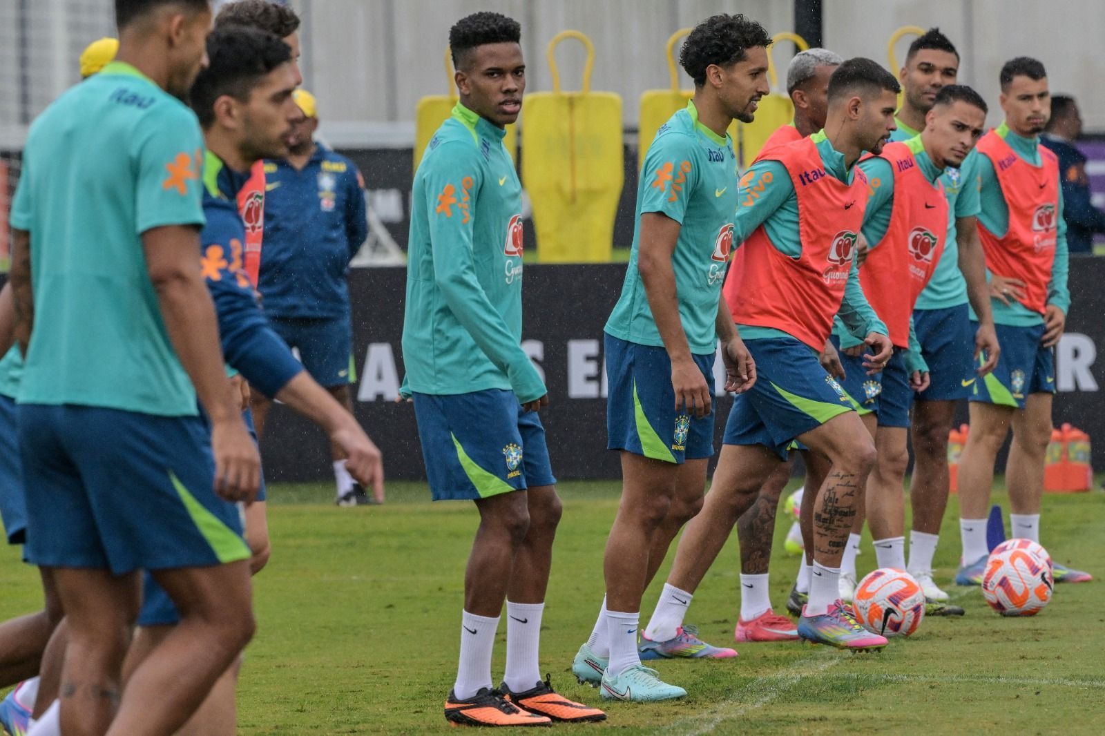 Ancelotti tem novidades em segundo treino pela Seleção Brasileira; confira