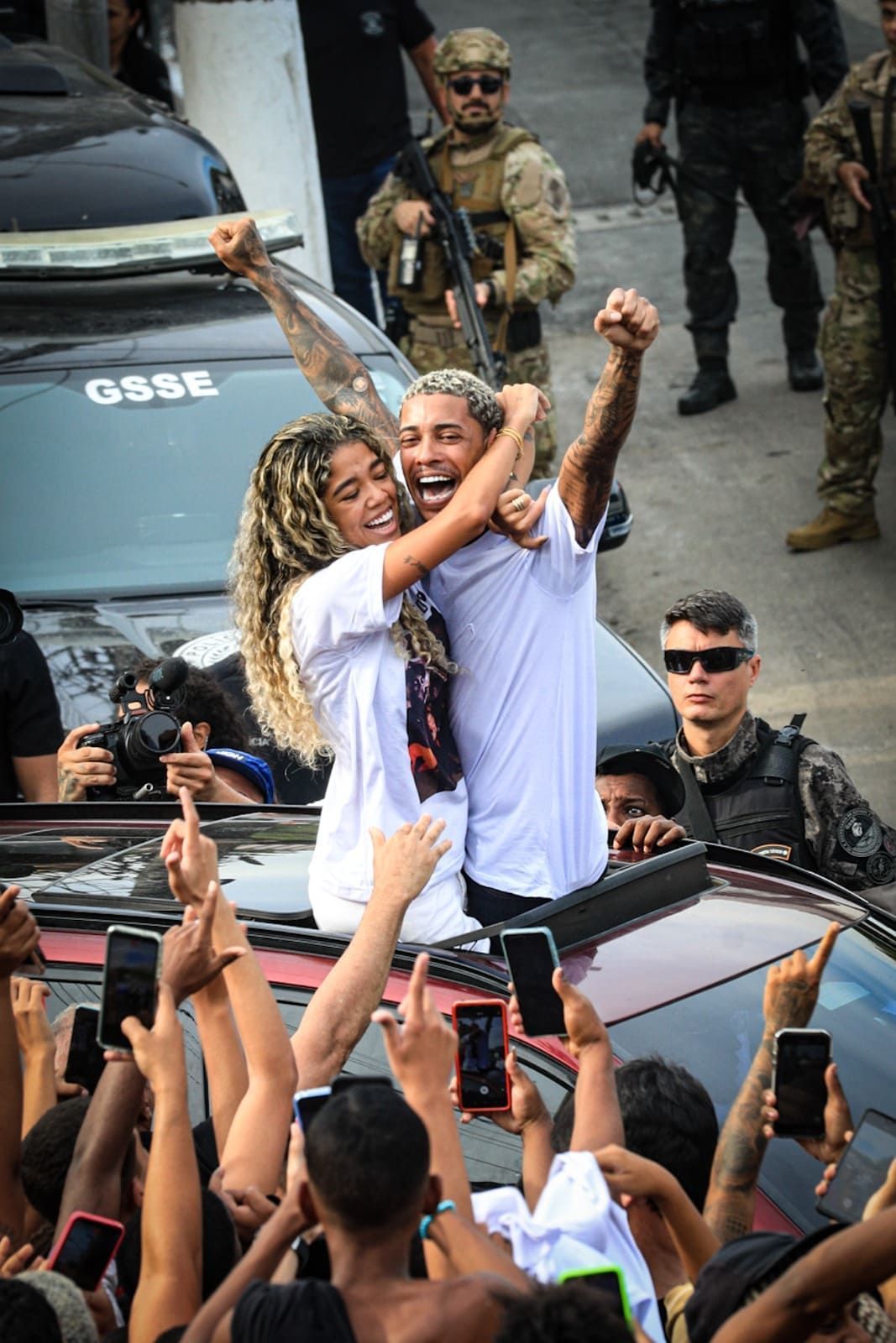 Vivi Noronha vive dia de extremos com operação contra o CV e soltura de Poze do Rodo