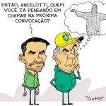 Charge do Duke | O começo de Ancelotti na Seleção Brasileira