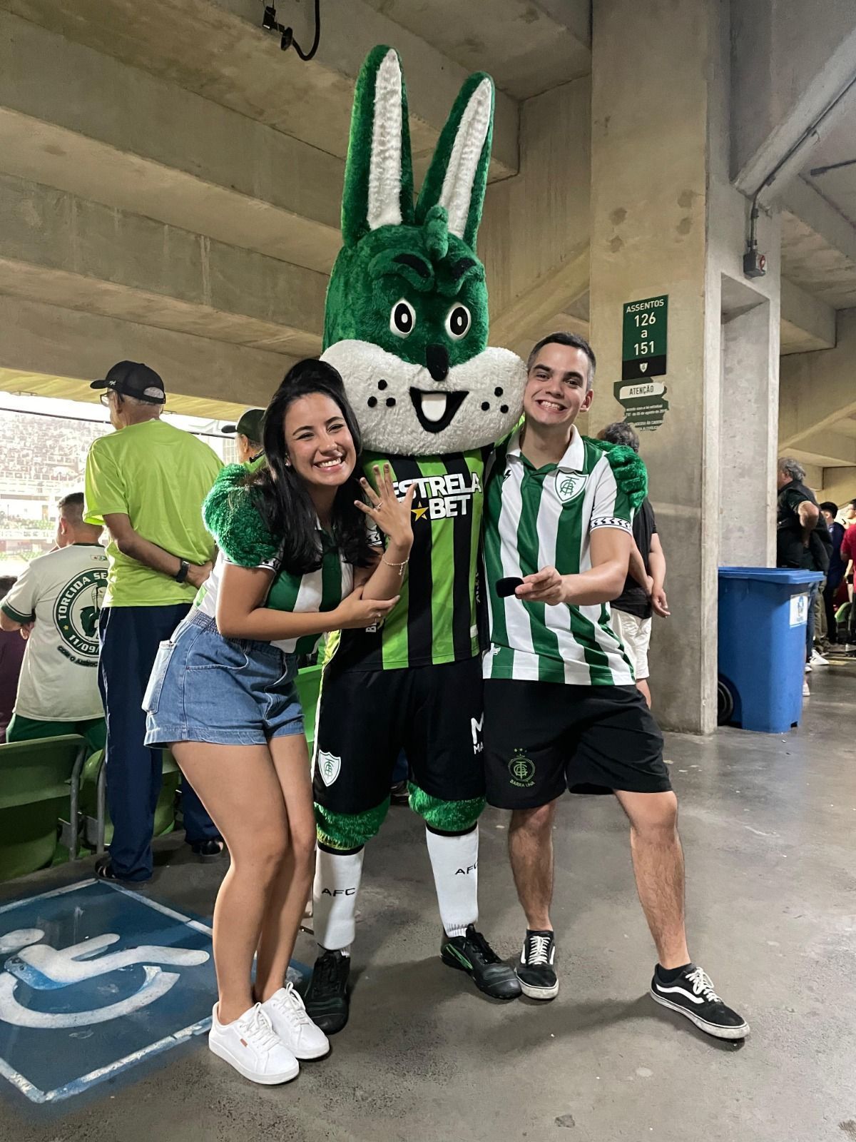 Do estádio ao altar: a história do casamento que surgiu do amor pelo América