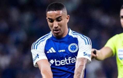 Christian durante jogo do Cruzeiro no Campeonato Brasileiro
