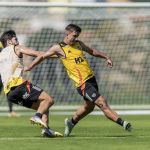 Iseppe faz primeiro treino completo pelo Atlético e pode entrar nos planos de Cuca