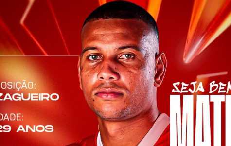 Mateus Silva, novo zagueiro do Náutico