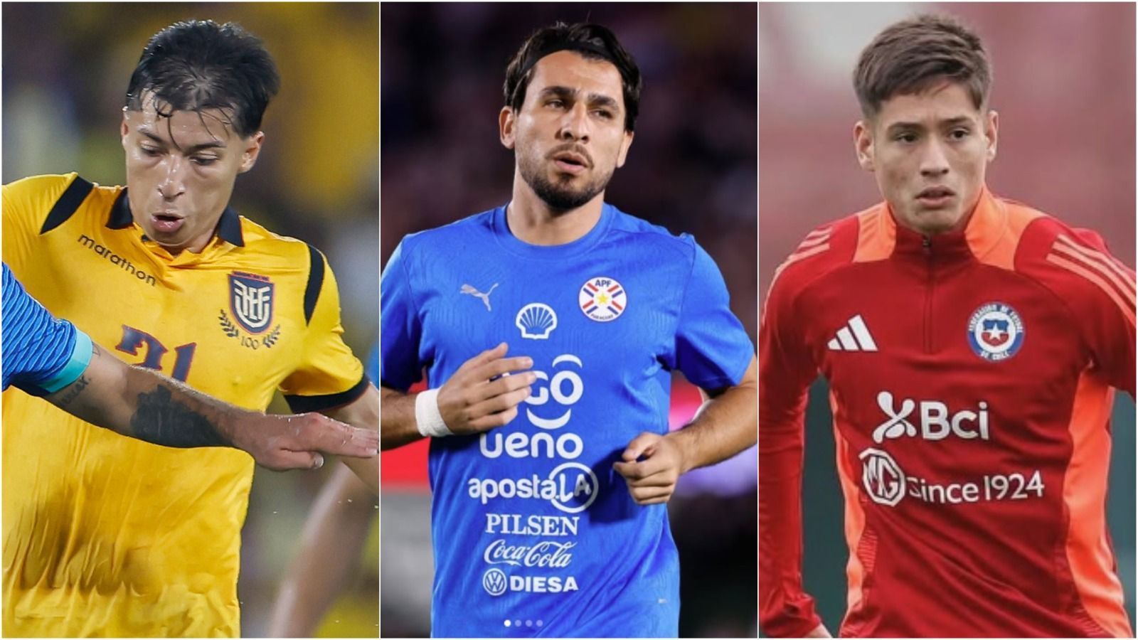 Titulares do Atlético se destacam contra Brasil e Uruguai nas Eliminatórias; veja números