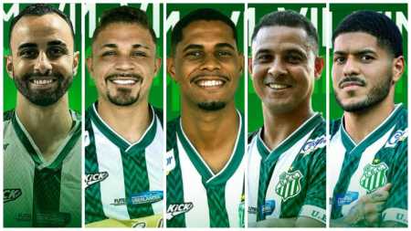 Uberlândia anunciou cinco reforços esta semana para a disputa da Série D do Brasileiro