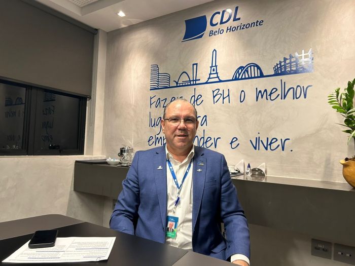 Presidente da CDL e do Sebrae Minas, Marcelo de Souza e Silva