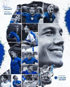 Romero renova o seu contrato com o Cruzeiro
