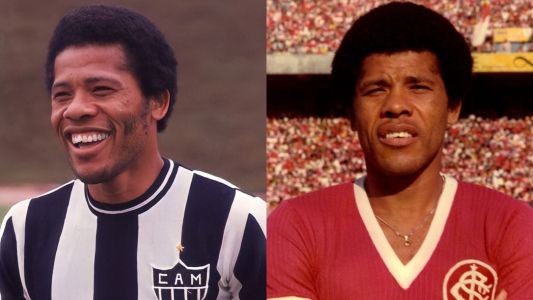 Dadá Maravilha marcou época com as camisas de Atlético e Internacional