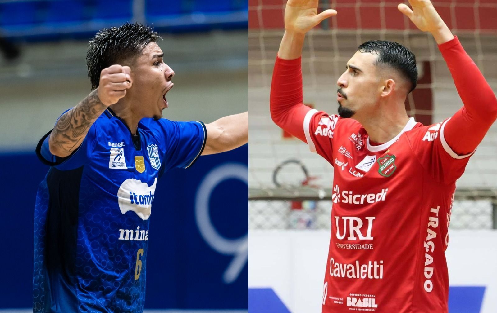 Em BH, Minas e Atlântico abrem disputa nas quartas da Copa do Brasil de Futsal