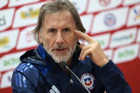 Gareca em entrevista pela Seleção Chilena