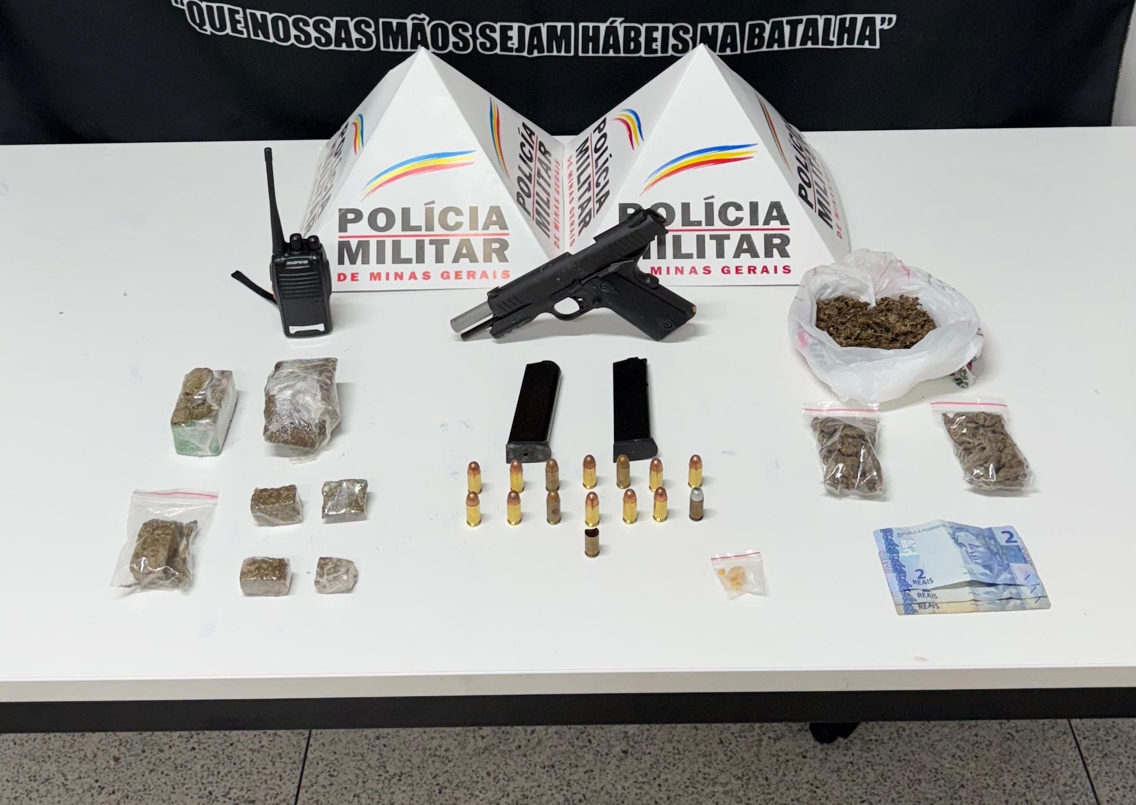Operação contra o tráfico com três detidos em Jaguaraçu