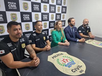 Coletiva Polícia Civil Ipatinga