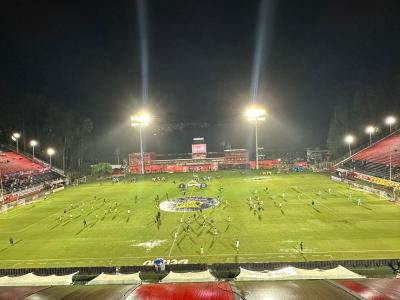 Gramado do Barradão antes de Vitória x Cruzeiro