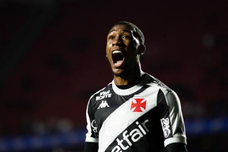 Rayan abriu o placar para o Vasco contra o São Paulo