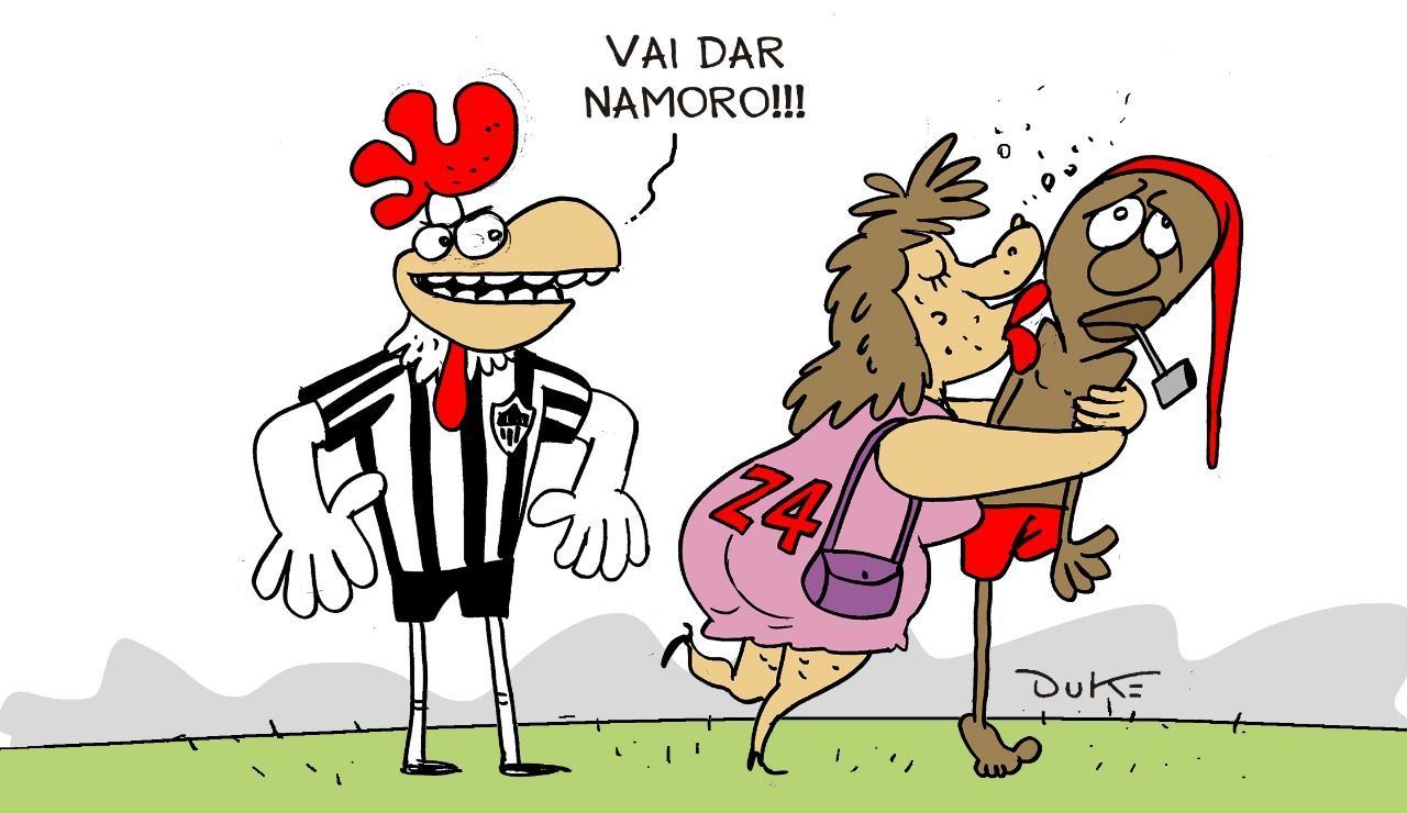 Charge do Duke | A vitória do Atlético sobre o Inter no Brasileirão