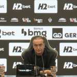 Cuca avalia estreia de Dudu e exalta protagonismo de Júnior Santos no Atlético