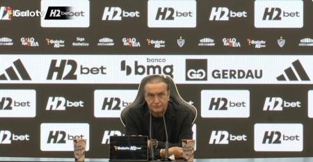 Cuca, técnico do Atlético, em entrevista coletiva