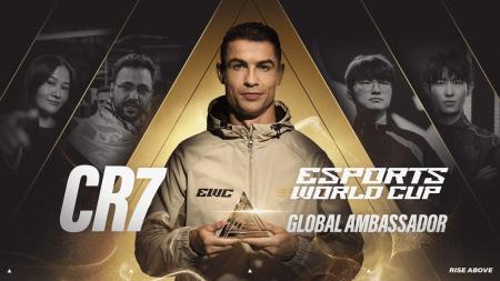 Cristiano Ronaldo será embaixador da principal competição de eSports de 2025