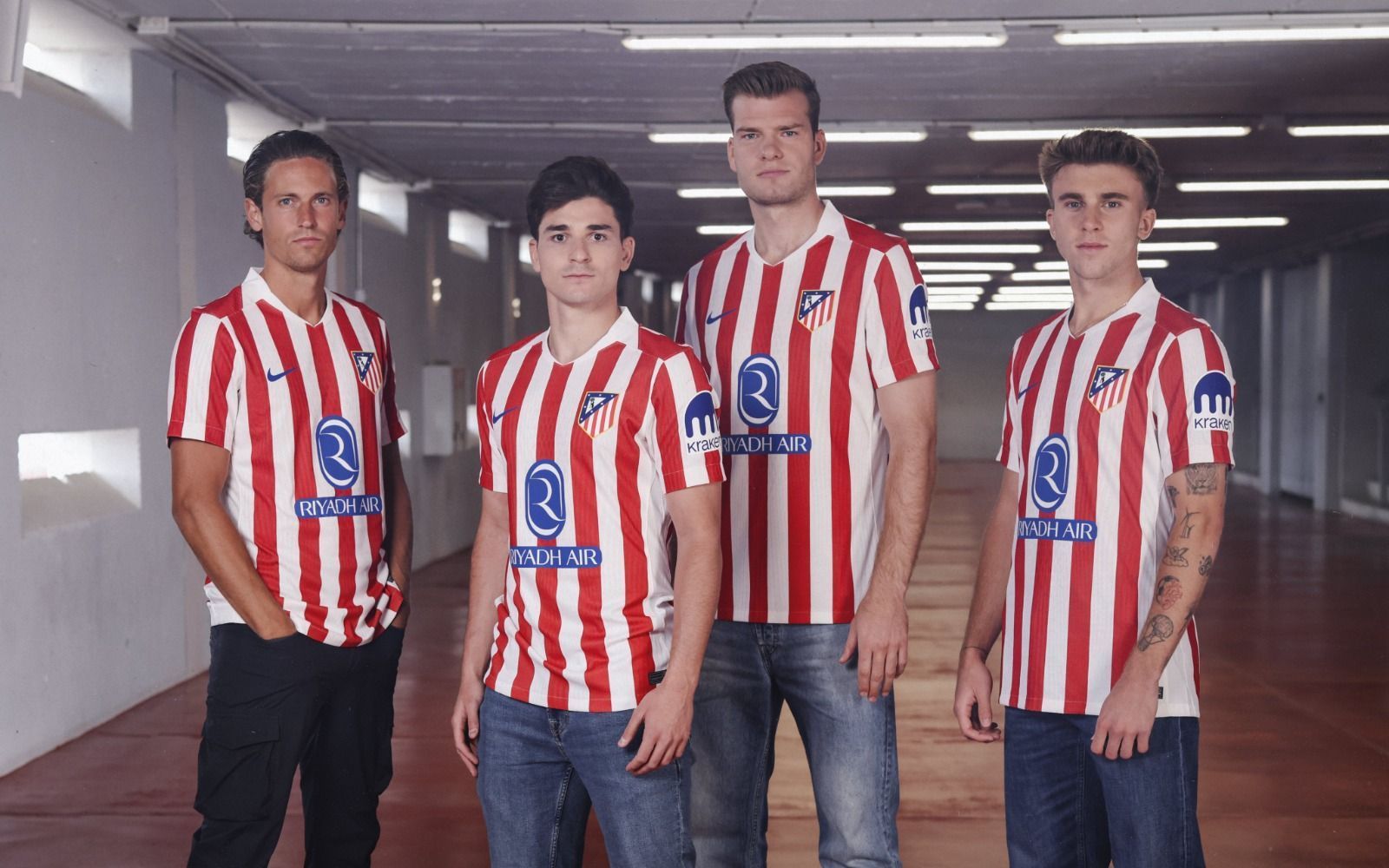 O elenco completo do Atlético de Madrid para o Mundial de Clubes da Fifa