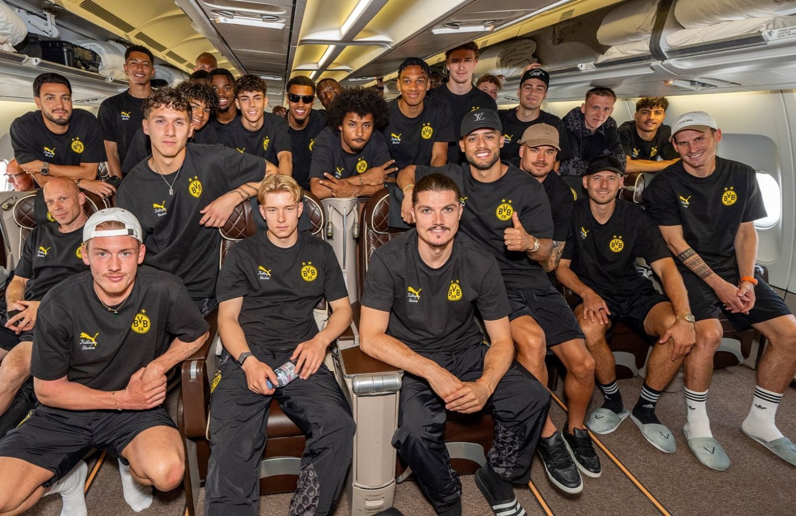 O elenco completo do Borussia Dortmund para o Mundial de Clubes da Fifa