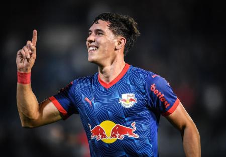 Thiago Borbas, atacante do Bragantino