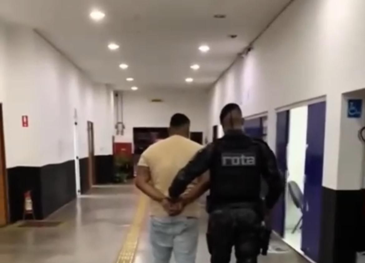 Vídeo: Rota prende líder do 'Bonde do Magrelo' facção rival ao PCC
