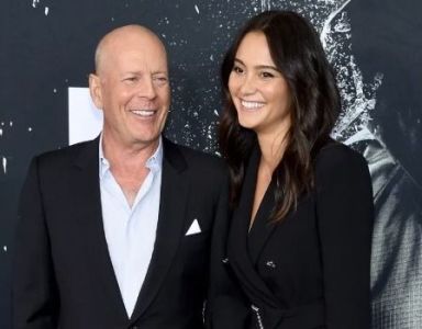 Bruce Wiiliams e sua esposa Emma Heming