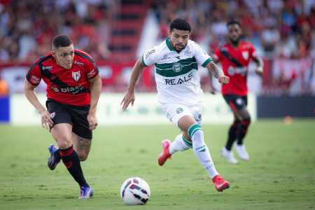Atlético-GO e Coritiba não balançaram as redes neste domingo