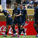 Sob forte calor, PSG atropela o Atlético de Madrid no Mundial de Clubes