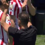 Simeone vê resultado injusto contra o PSG e critica arbitragem após derrota