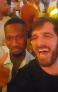 Loide Augusto foi flagrado na noite carioca
